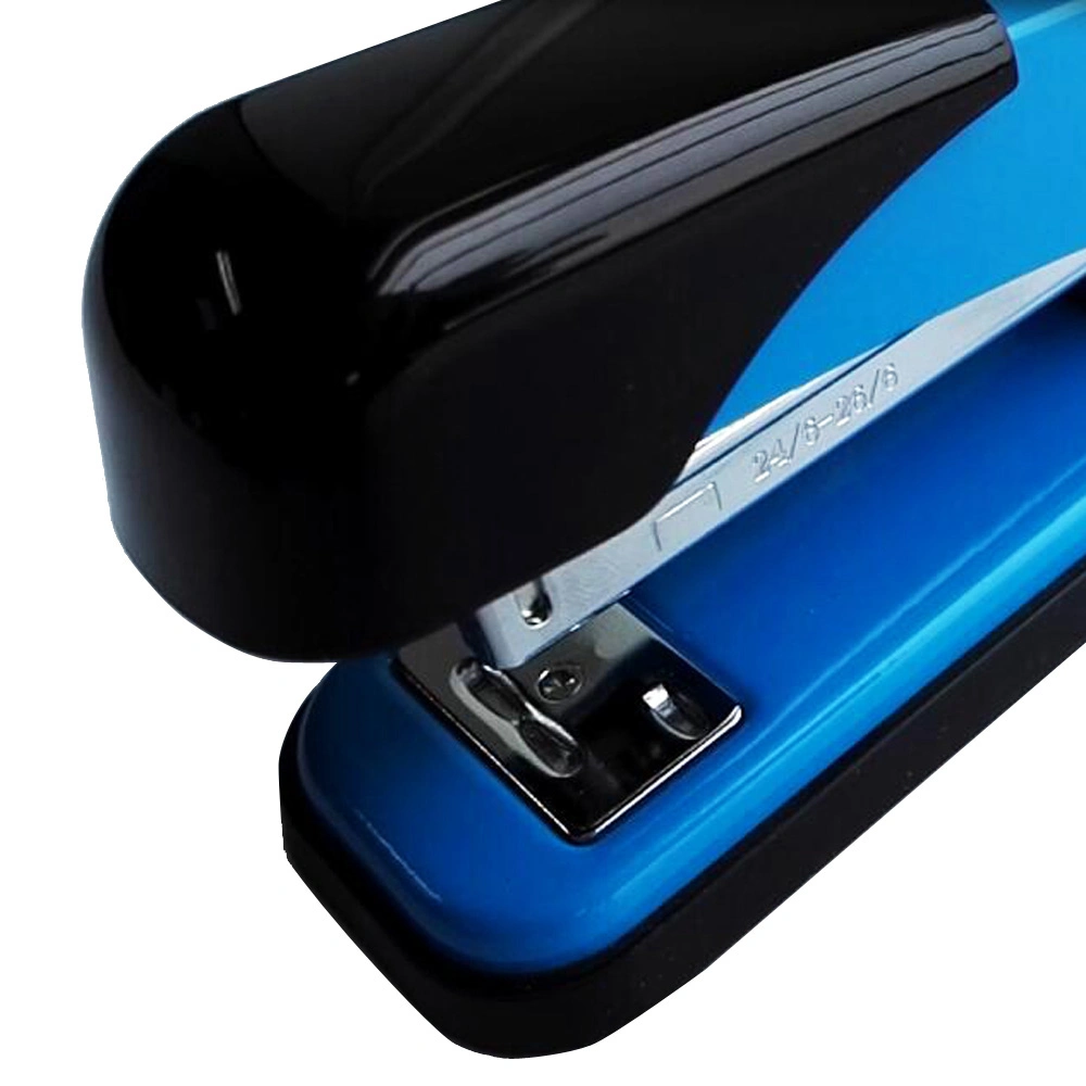 Wholesale China Factory Cheap Price Quality Office and School Desktop Standard 24/6 Staples Half Strip Metal Stapler with Custom Logo OEM Service