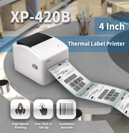 Xprinter 배송 라벨 프린터 XP